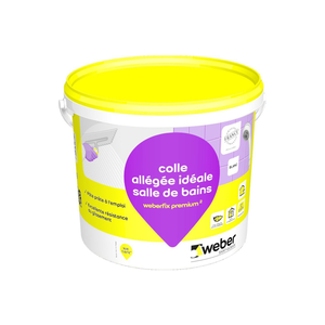 WEBER FIX PREMIUM 5kg LSN (D2ET) SPECIAL SALLE DE BAIN ±2,5kg/m²